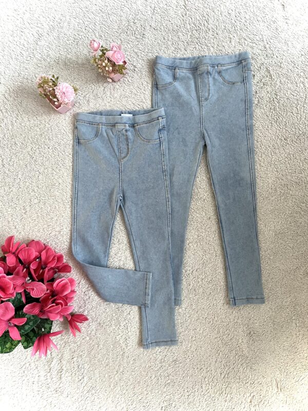 Leginsy jak jeansy