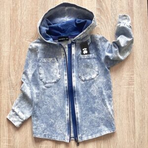 Bluzo-koszula katana Despacito dekatyzowana jasny jeans