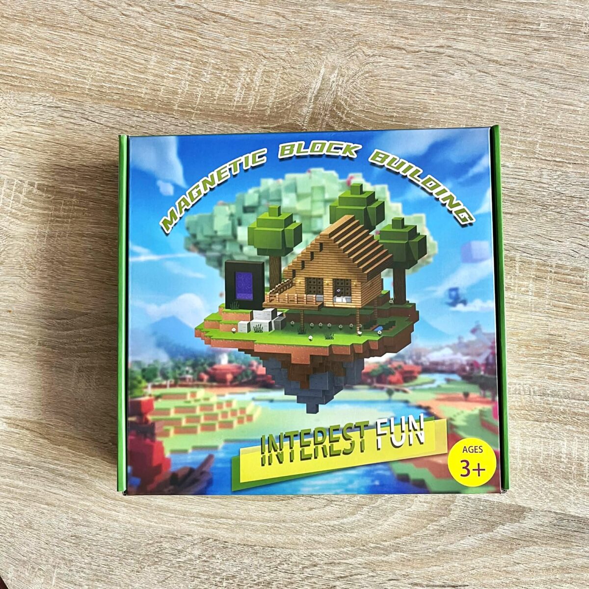 Klocki magnetyczne Minecraft 200 el.
