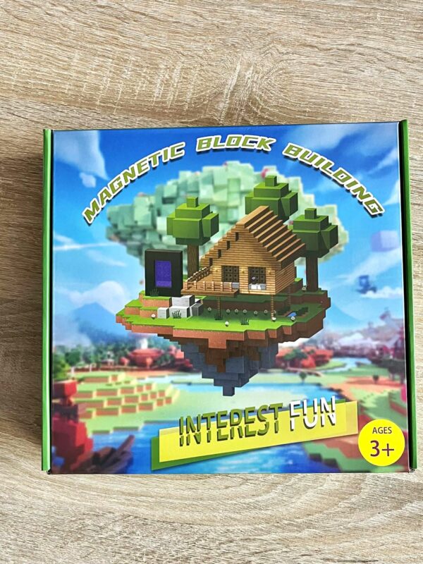 Klocki magnetyczne Minecraft 200 el.