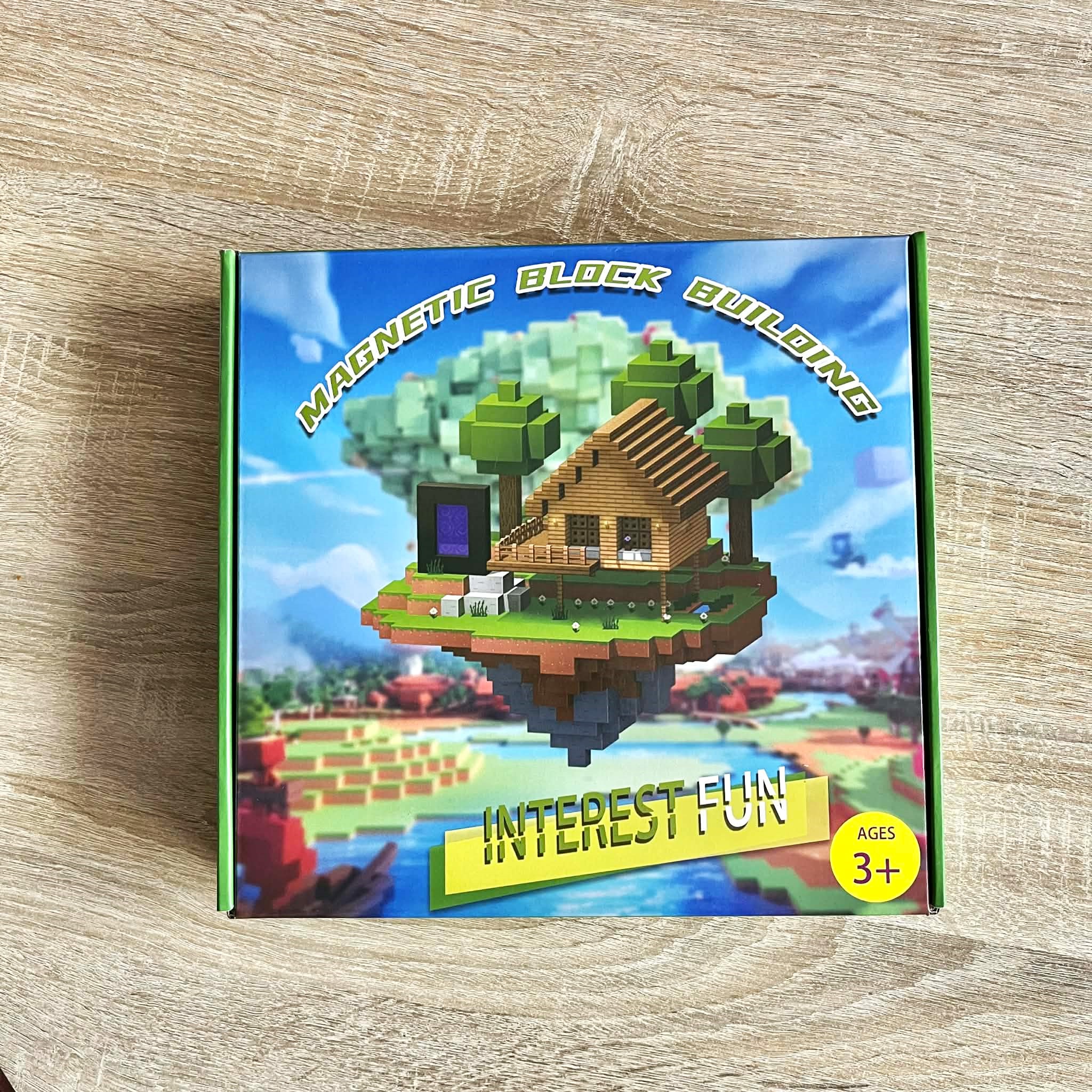 Klocki magnetyczne Minecraft 200 el.
