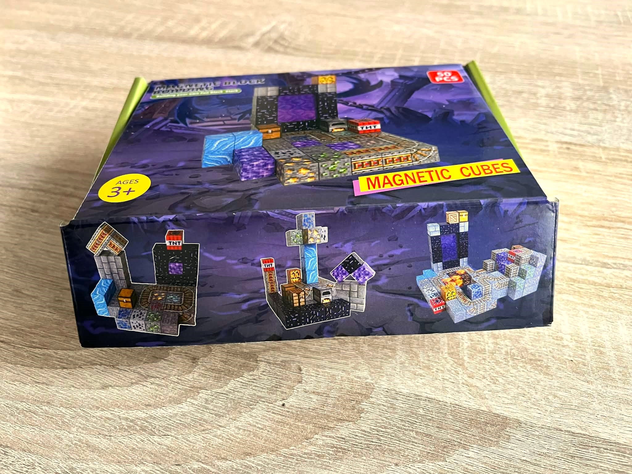 Klocki magnetyczne Minecraft 50 el. - obrazek 2