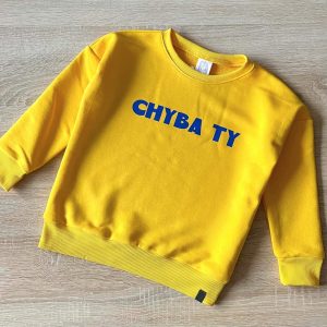 Bluza All For Kids żółta „CHYBA TY „