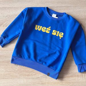 Bluza All For Kids chabrowa „WEŹ SIĘ „