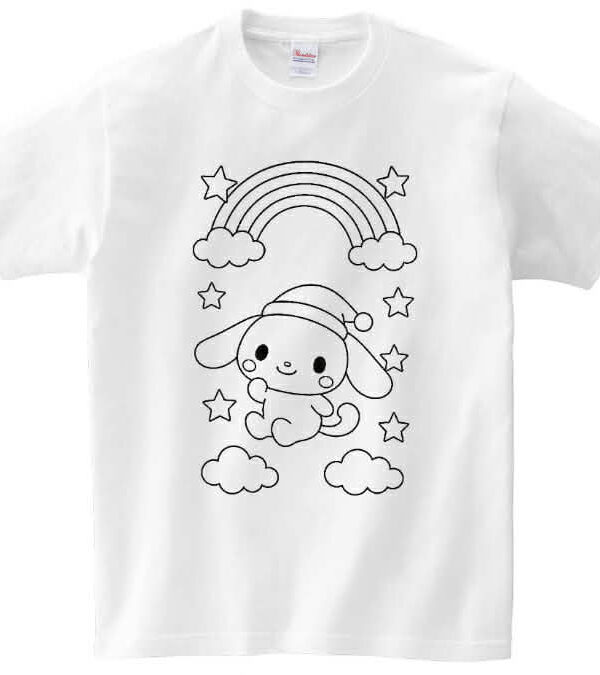 T-shirt Cinnamoroll do kolorowania + pisaki