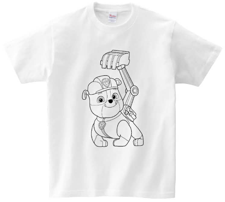 T-shirt Ruble do kolorowania + pisaki