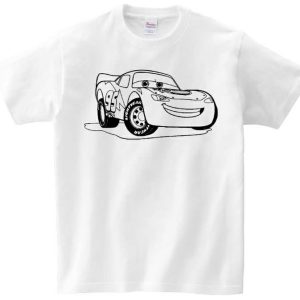 T-shirt Zygzak McQueen do kolorowania + pisaki