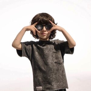 T-shirt dekatyzowany czarny Despacito