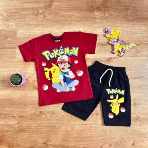 Letni komplet bordowy Pokemon