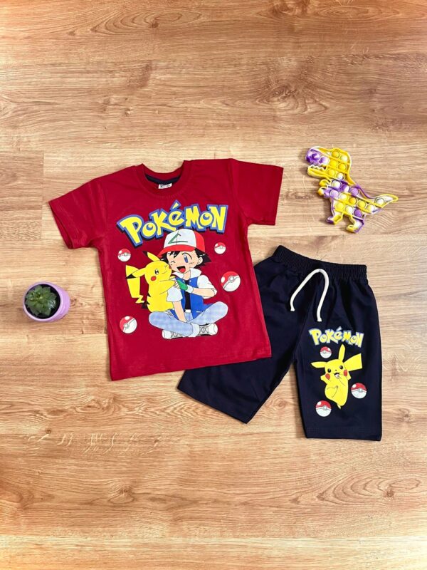 Letni komplet bordowy Pokemon