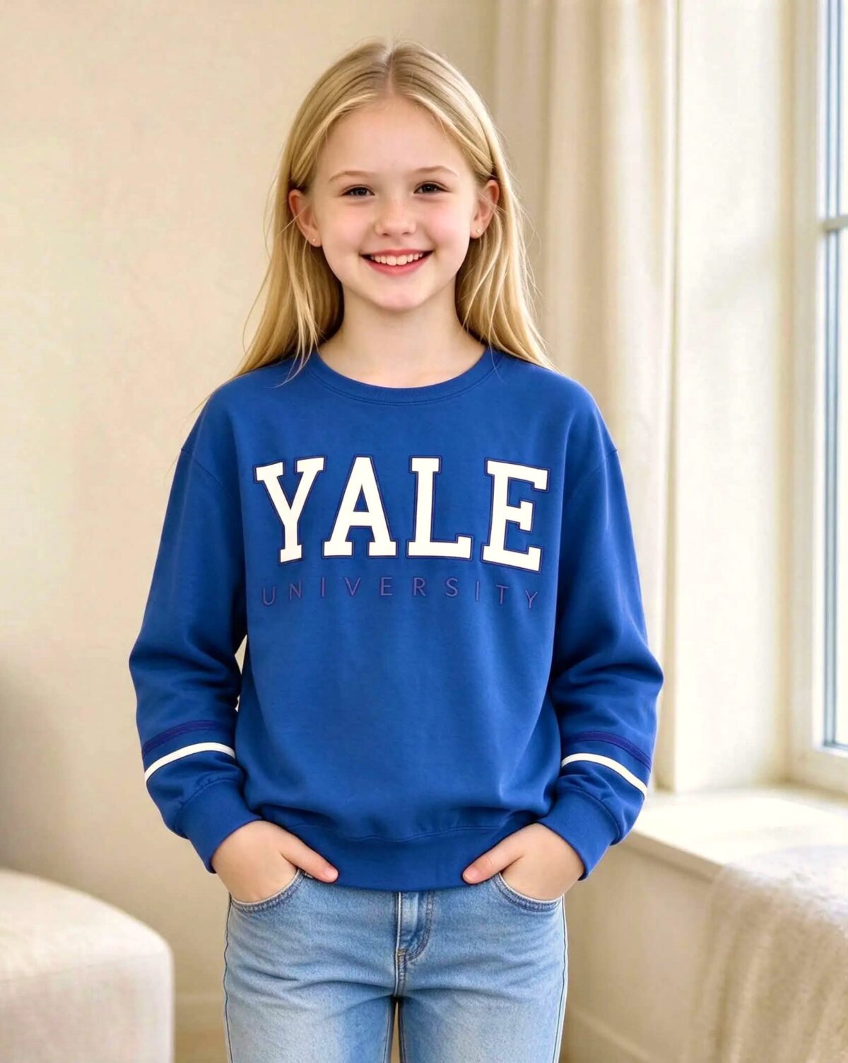 Dziewczęca bluza YALE university